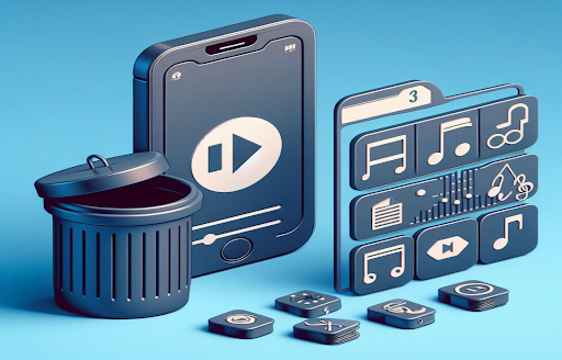 Android application Recuperar música borrada Guía screenshort