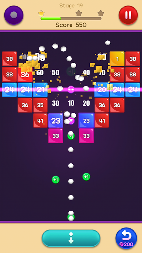 Jewel Bricks Breaker - Puzzle - games