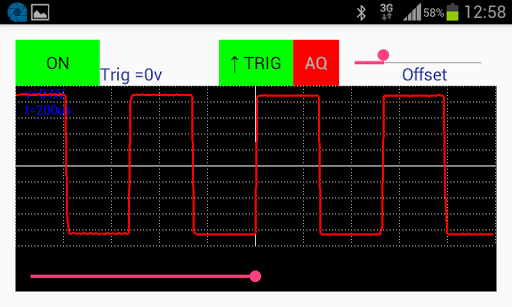 Oscilloscope BT Screen 2