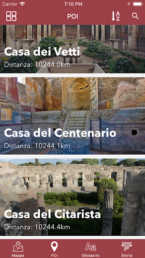 Pompeya un día en el pasado