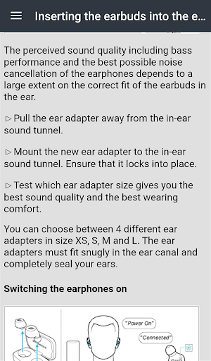 Sennheiser Momentum TW2 Guide Screen 3