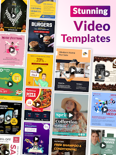 Video Flyer Maker, Templates Ekran görüntüsü