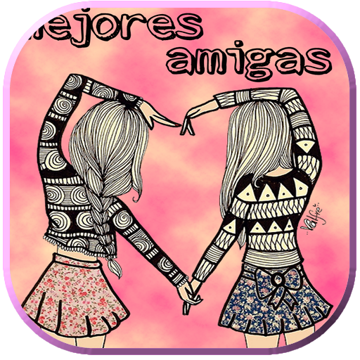 Imagenes de Amigas con Frases  Icon