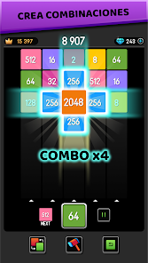 Imágen 11 NumBlocks Puzzle Numérico 2048 android