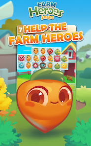 Farm Heroes Saga MOD APK v6.20.3 (Unlimited Lives/Boosters) Gallery 8