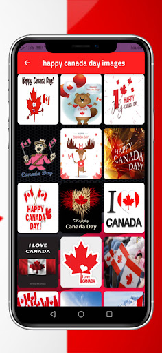 Android application canada day 2023 screenshort
