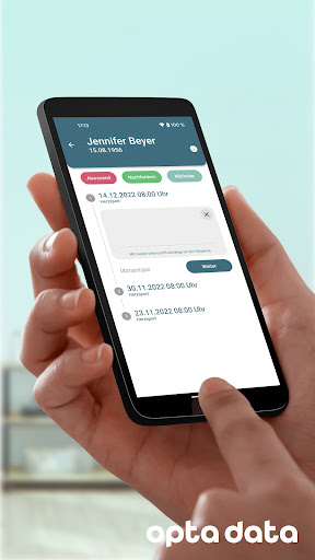Rehasportzentrale Screen 2