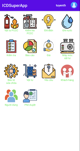 Android application ICDLB super app screenshort
