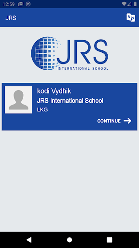 JRS Parent Portal Screen 3