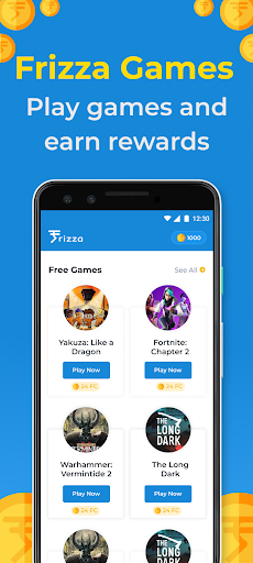 Money earning app Frizza Screen 2