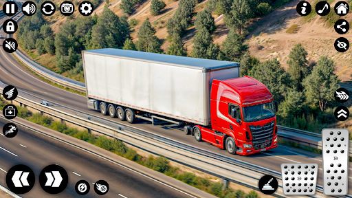 City Cargo Transport Truck Sim screenshot 9