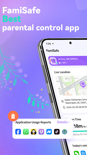 Parental Control App- FamiSafe screenshot 1