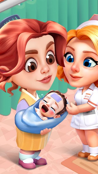 Happy ASMR Hospital: Baby Care