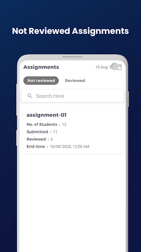 Android application nTeacher screenshort