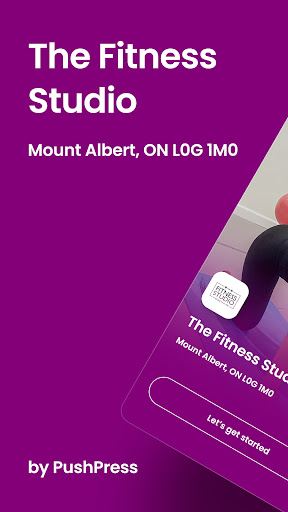 Android application The Fitness Studio by KICKS screenshort