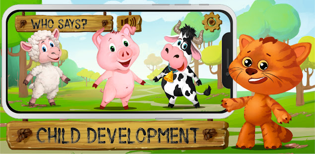 Animal sounds. Learning, animation game for Kids.(圖5)-速報App
