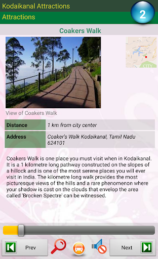 Kodaikanal Attractions Screen 2