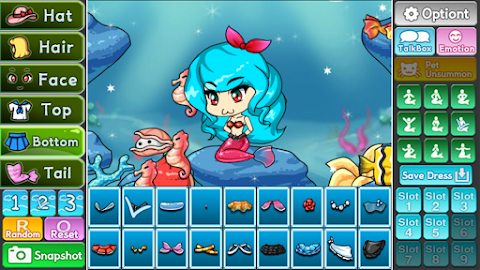Mermaid Girl : dress up gameのおすすめ画像5