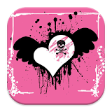 Pink Hearts Art Wallpaper 4K icon