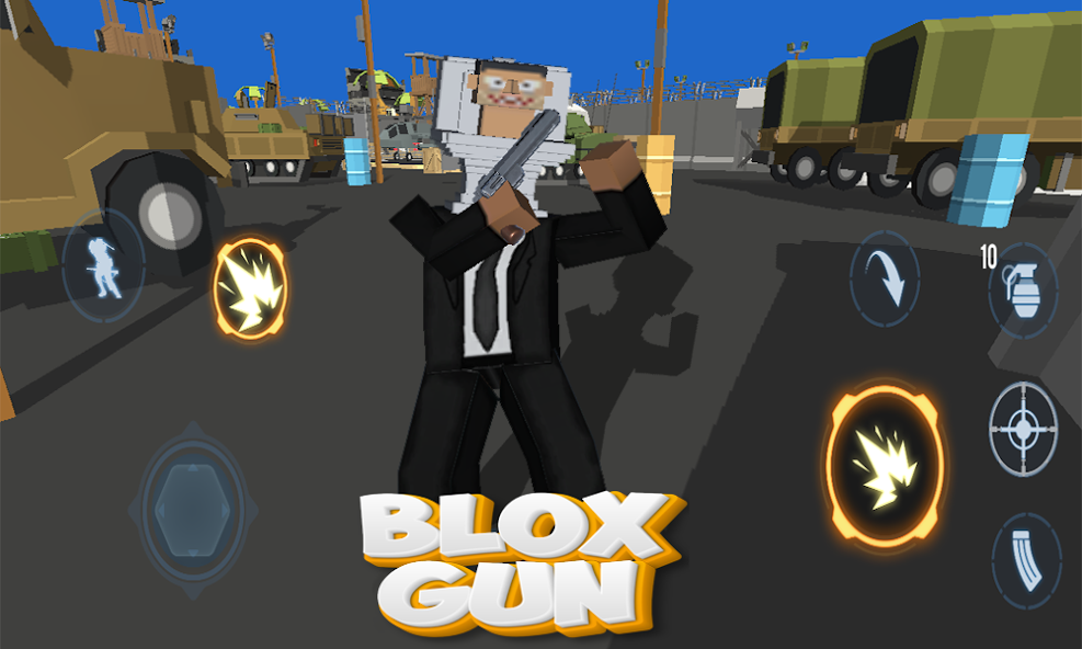 Blox Gun-Toilet Monster Battle 1 APK + Мод (Unlimited money) за Android