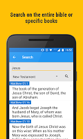 screenshot of Holy Bible KJV Offline