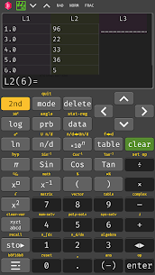 Scientific calculator 30 34 MOD APK 6.0.0.698 (Premium Unlocked) 3