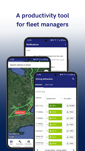 Android application Trackem GPS screenshort