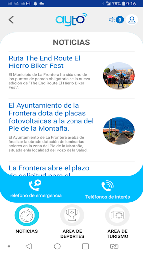 Ayuntamiento de La Frontera Screen 2