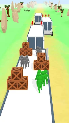 Crowd Fighter : Run and Jump - Screenshot 2