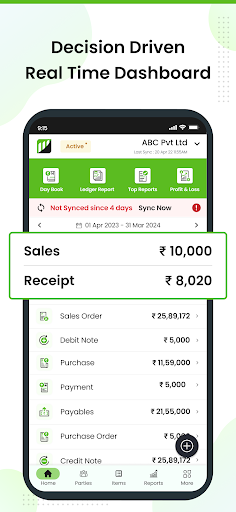 Tally on Mobile - Livekeeping Screen 3