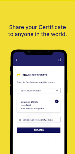 WAEC Digital Certificate Screen 3
