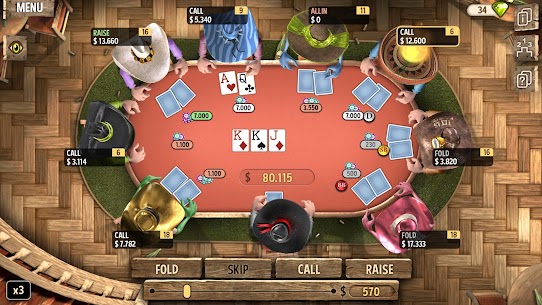 Governor of Poker 2 Premium MOD APK (پول نامحدود) 5