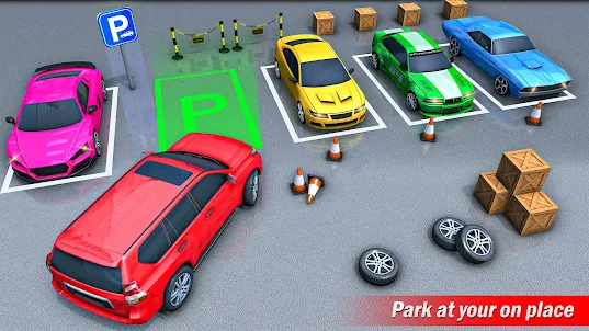 парковки автомобиля Prado 3D