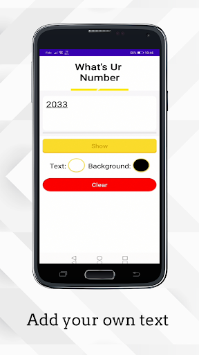 Whats Your Number Screen 3