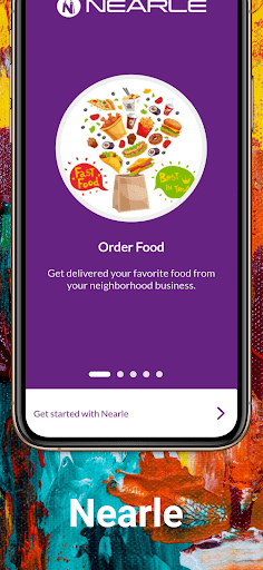 Android application Nearle- Super App screenshort