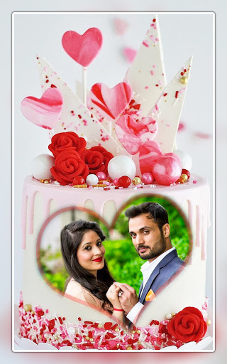 Android application Name photo birthday cake frame screenshort