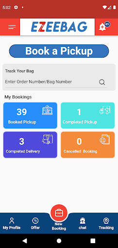 EzeeBag Screen 2