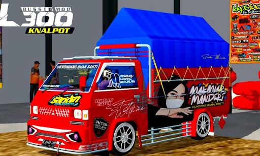 Mod Livery Bussid L300 Knalpot