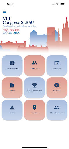 Android application Serau 2021 screenshort