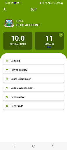 Kelab Golf Sarawak Screen 3