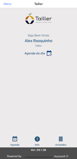 Android application Tailler Alimento Seguro screenshort