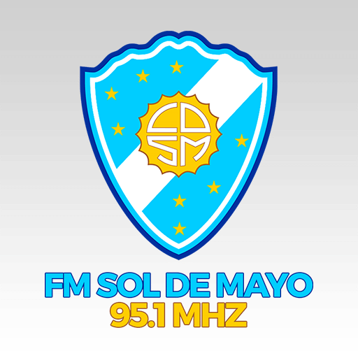 Fm sol de mayo 95.1 mhz logo
