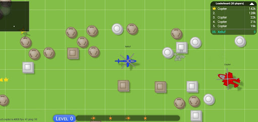 copter.io -Destroy the enemies Screen 2