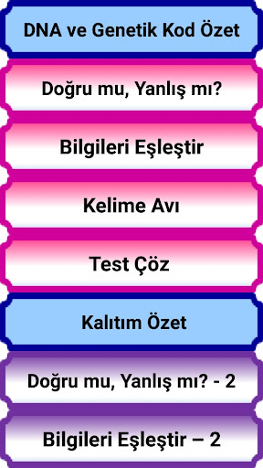 Android application 8. Sınıf Fen Bilimleri Özetli screenshort