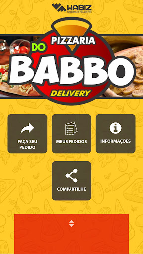 Android application Pizzaria do Babbo screenshort