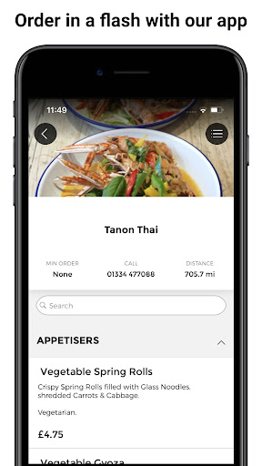 Android application Tanon Thai screenshort