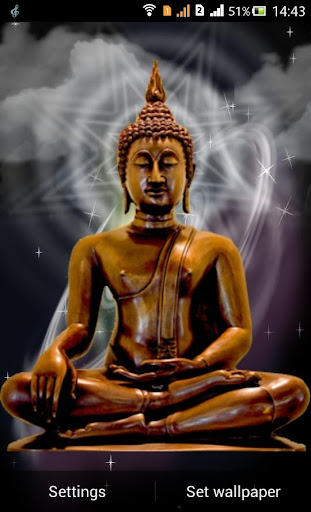 Lord Buddha Live Wallapaper Screen 3