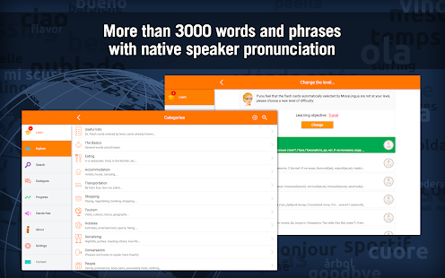 Speak Russian with MosaLingua Screenshot