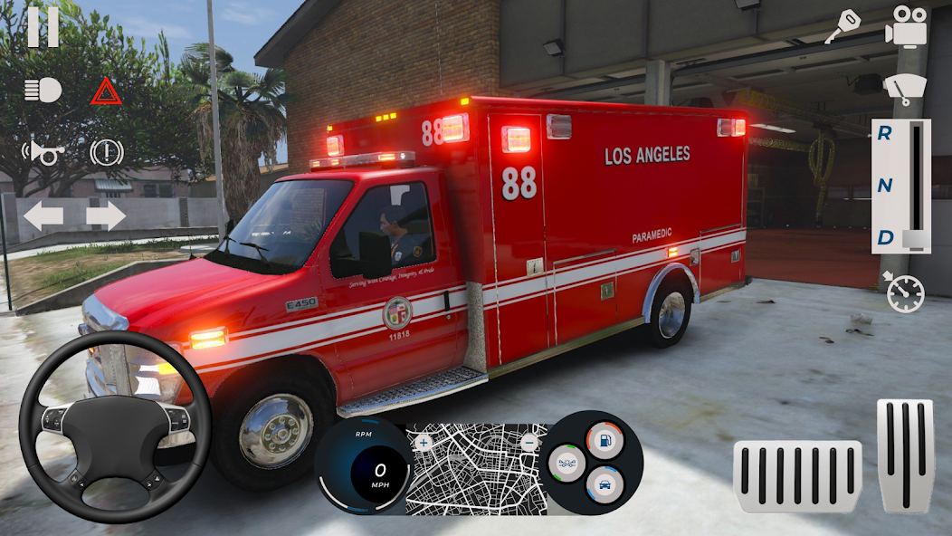 Game Simulator Mobil Ambulans 1.4.0 APK + Mod (Unlimited money) untuk android