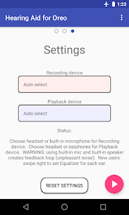 Super Hearing Oreo 8.0 (Snímek obrazovky Amplif